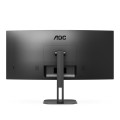 AOC V5 CU34V5C/BK écran plat de PC 86,4 cm (34") 3440 x 1440 pixels Wide Quad HD LED Noir