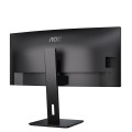 AOC CU34P3CV écran plat de PC 86,4 cm (34") 3440 x 1440 pixels UltraWide Quad HD LED Noir