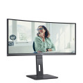 AOC CU34P3CV écran plat de PC 86,4 cm (34") 3440 x 1440 pixels UltraWide Quad HD LED Noir
