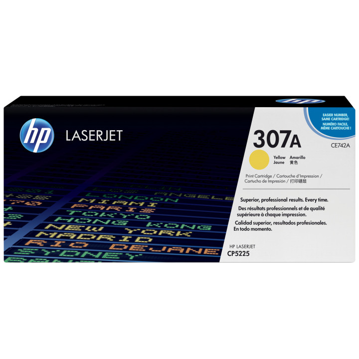 HP 307A toner LaserJet jaune authentique