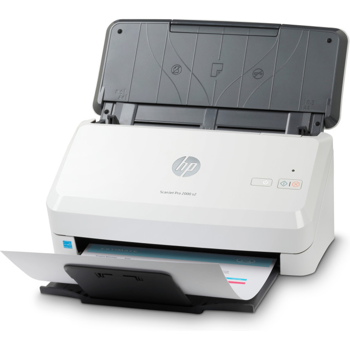 HP Scanjet Pro 2000 s2 Sheet-feed Scanner Alimentation feuille à feuille de scanner 600 x 600 DPI A4 Noir, Blanc