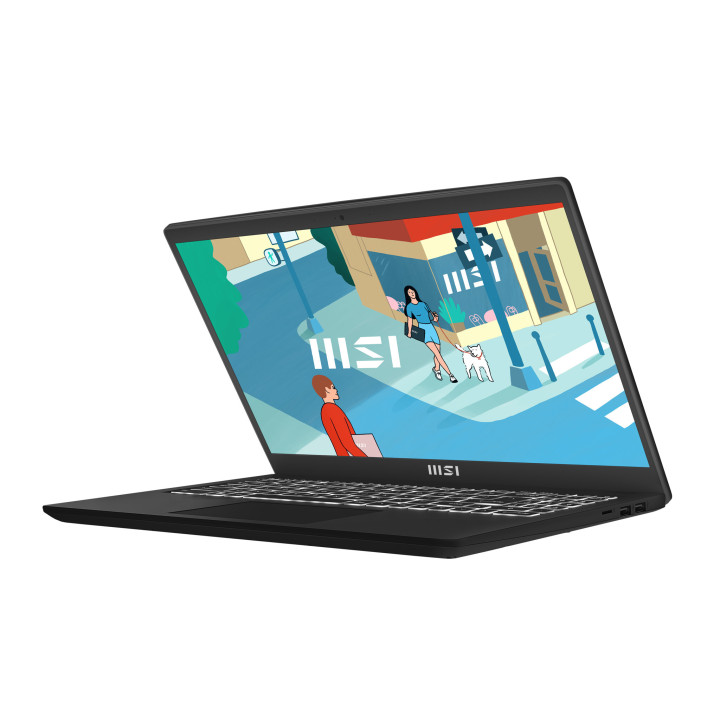 MSI Modern 15 B13M-260XFR Intel® Core™ i5 i5-1335U Ordinateur portable 39,6 cm (15.6") Full HD 8 Go DDR4-SDRAM 512 Go SSD Wi