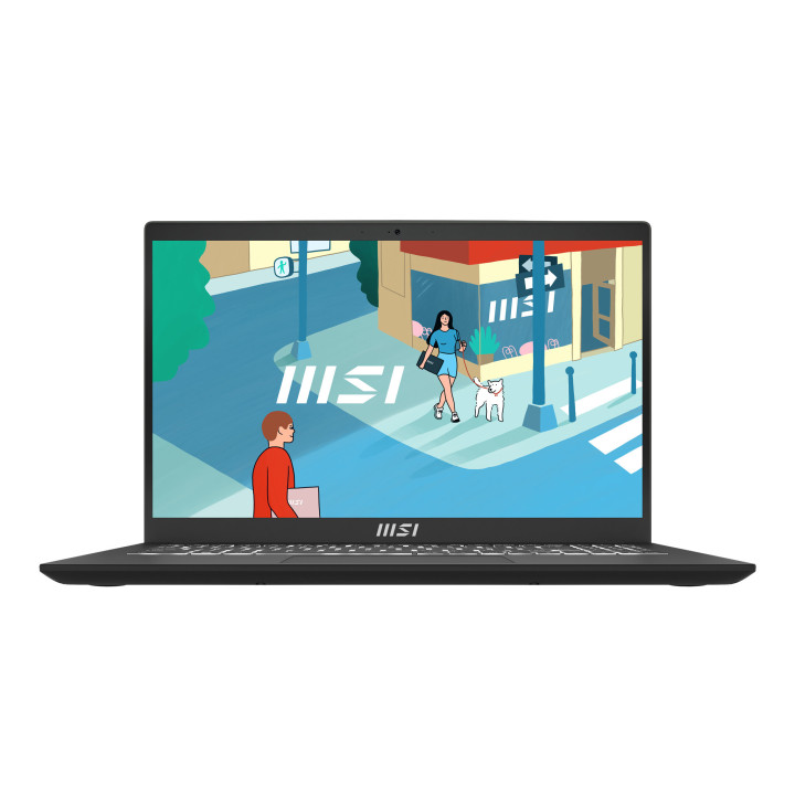 MSI Modern 15 B13M-260XFR Intel® Core™ i5 i5-1335U Ordinateur portable 39,6 cm (15.6") Full HD 8 Go DDR4-SDRAM 512 Go SSD Wi