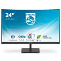 Philips E Line 241E1SC/00 écran plat de PC 59,9 cm (23.6") 1920 x 1080 pixels Full HD LED Noir