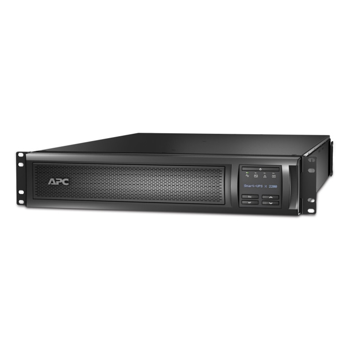 APC Smart-UPS X SMX2200RMHV2U - 2200VA, 8x C13 + 1x C19 sortie, USB, runtime extensible
