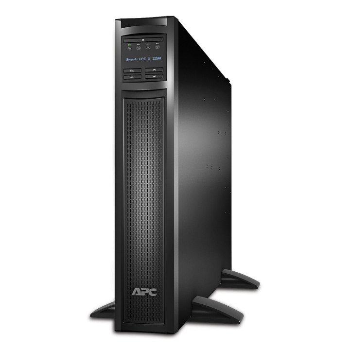 APC Smart-UPS X SMX2200RMHV2U - 2200VA, 8x C13 + 1x C19 sortie, USB, runtime extensible