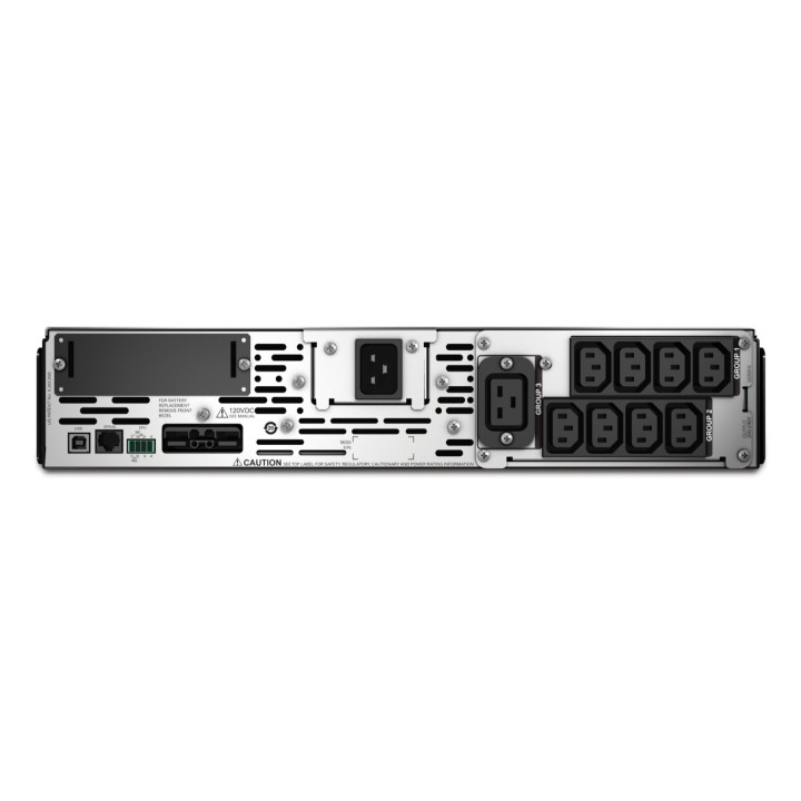 APC Smart-UPS X SMX2200RMHV2U - 2200VA, 8x C13 + 1x C19 sortie, USB, runtime extensible