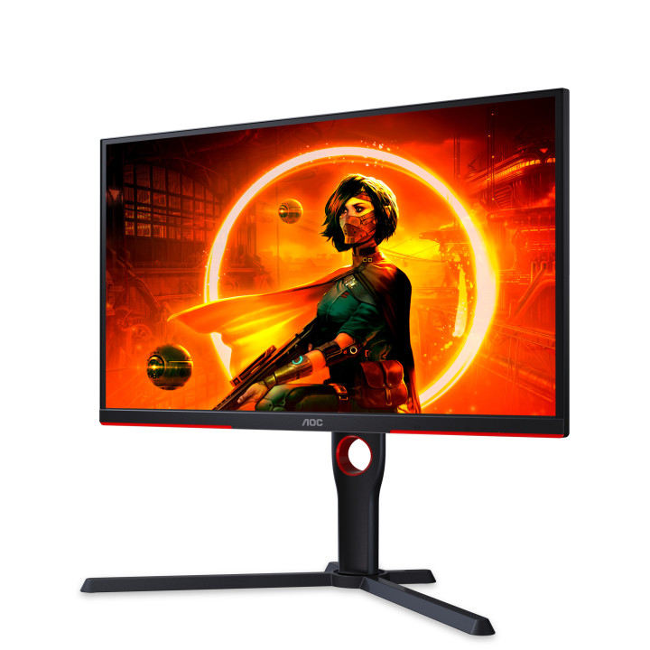 AOC G3 25G3Z/69 écran plat de PC 62,2 cm (24.5") 1920 x 1080 pixels Noir, Rouge