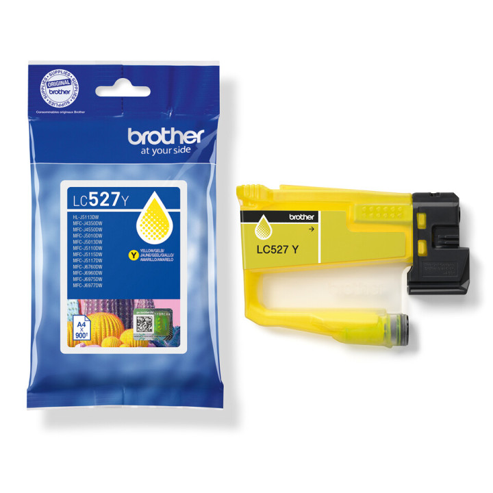 Brother Cartouche d'encre jaune LC527Y d'origine