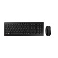 CHERRY Stream Desktop clavier Souris incluse Bureau RF sans fil QWERTY Anglais américain Noir