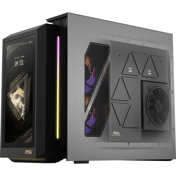 MSI MEG Vision X AI 2NVZ9-003EU Intel Core Ultra 9 285K 64 Go DDR5-SDRAM 2 To SSD NVIDIA GeForce RTX 5090 Windows 11 Home Burea