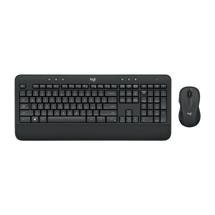 Logitech MK545 Advanced clavier Souris incluse Bureau RF sans fil Français Noir