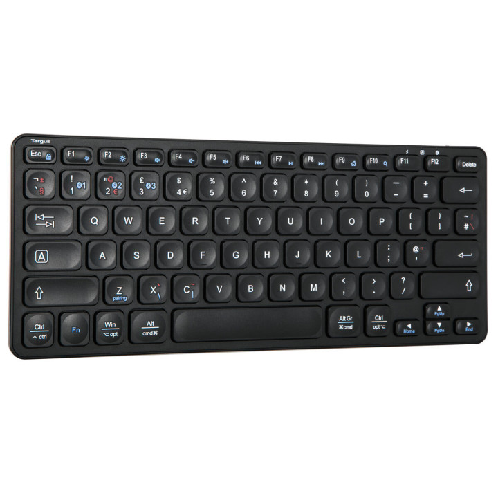 Targus AKB862UK clavier Maison Bluetooth QWERTY Anglais britannique Noir
