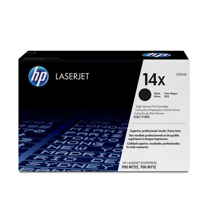 HP 14X cartouche authentique de toner LaserJet noir grande capacité