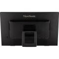 Viewsonic TD2423 écran plat de PC 59,9 cm (23.6") 1920 x 1080 pixels Full HD LED Écran tactile Multi-utilisateur Noir