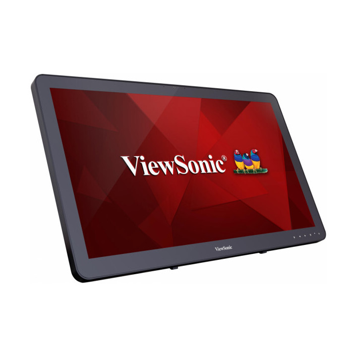 Viewsonic TD2430 écran plat de PC 59,9 cm (23.6") 1920 x 1080 pixels Full HD LCD Écran tactile Multi-utilisateur Noir