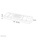 Neomounts NSLC200 Refroidisseur pour ordinateur portable 10-22" - universel