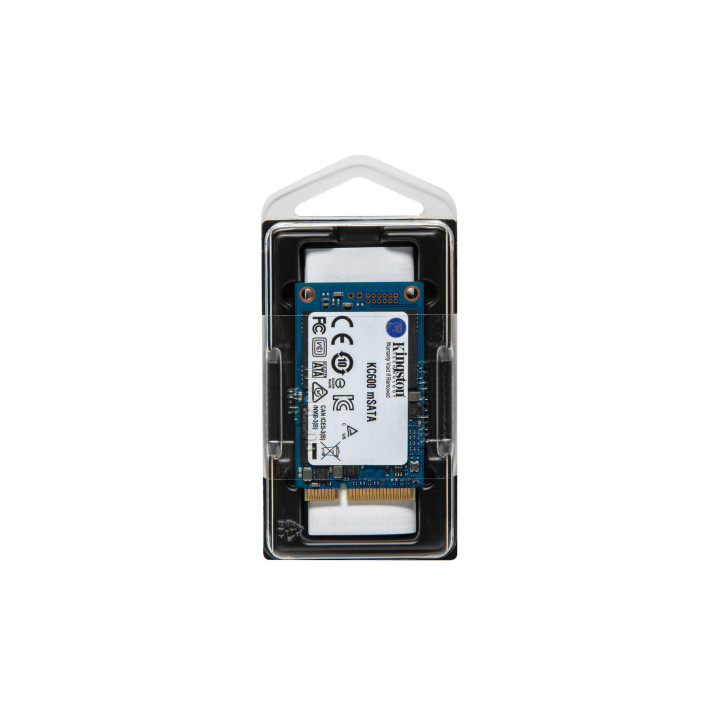Kingston Technology SSD KC600 SATA3 mSATA de 256 Go