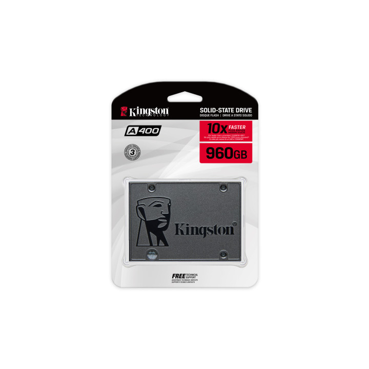 Kingston Technology A400 960 Go 2.5" Série ATA III TLC