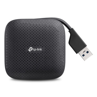 TP-Link UH400 hub & concentrateur USB 3.2 Gen 1 (3.1 Gen 1) Type-A 5000 Mbit/s Noir