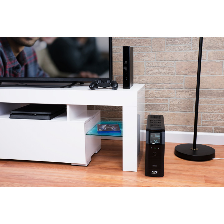 APC Back UPS Pro BR 1200VA - Sinewave - 8 CEI - AVR - Interface LCD