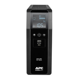 APC Back UPS Pro BR 1200VA - Sinewave - 8 CEI - AVR - Interface LCD