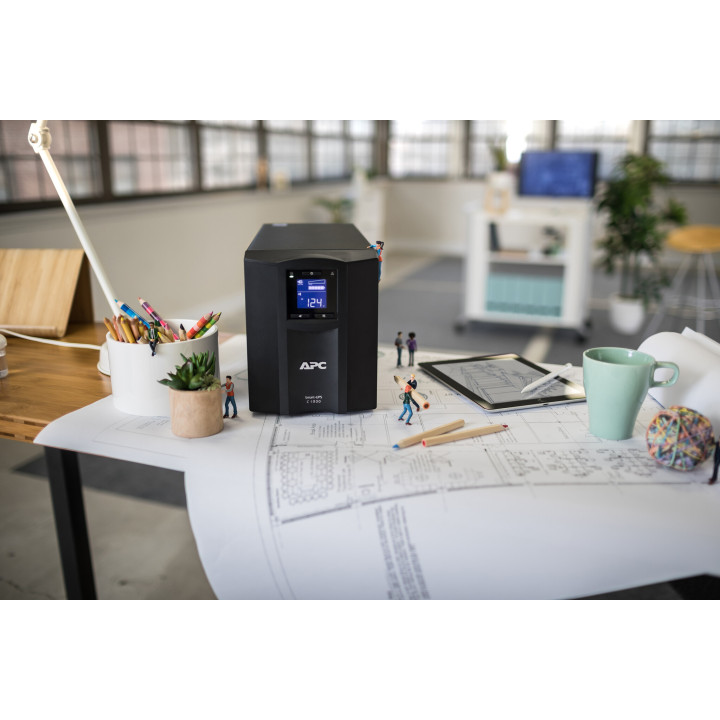 APC Smart-UPS SMC - Onduleur line-interactive - 230V - 1000VA - Tour - SmartConnect