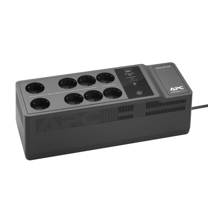 APC Back UPS - Onduleurs mono Off-Line - 850VA 230V - USB Type-C et A - 6+2Prise GR