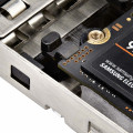StarTech.com Double Baie M.2 NVMe SSD vers PCIe x8 avec Plateau Amovible, Bifurcation PCIe requise, Installation sans Outils, P