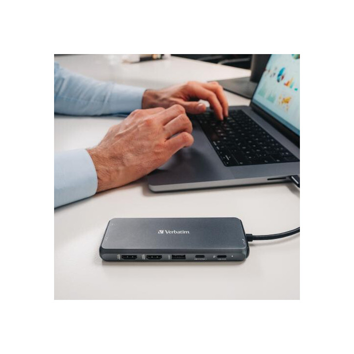 Verbatim CMH-05 USB Type-C 5000 Mbit/s Argent