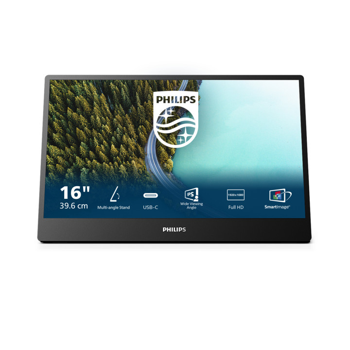 Philips 3000 series 16B1P3302/00 écran plat de PC 39,6 cm (15.6") 1920 x 1080 pixels Full HD LED Noir