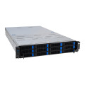 ASUS RS720A-E12-RS12 Socket SP5 Rack (2 U) Noir, Acier
