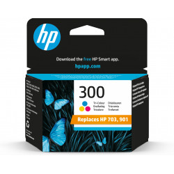 HP 300 cartouche d'encre trois couleurs authentique