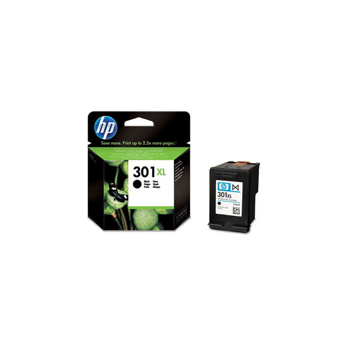 HP 301XL cartouche d'encre noir grande capacité authentique