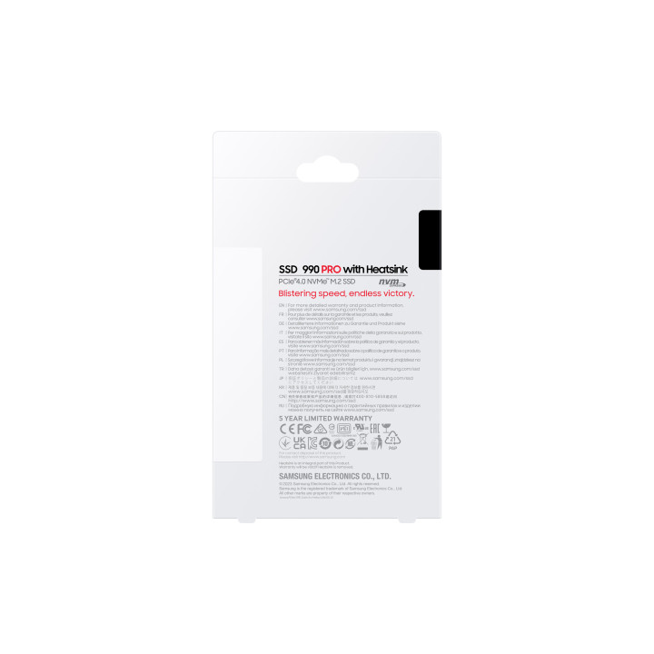 Samsung MZ-V9P1T0 1 To M.2 PCI Express 4.0 NVMe V-NAND MLC