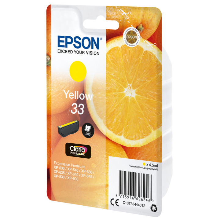 Epson Oranges Cartouche " " - Encre Claria Premium J