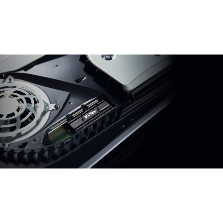 Kingston Technology 4000G RENEGADE PCIe 4.0 NVMe SSD W/ Radiateur de dissipation thermique