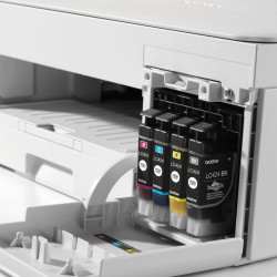 Brother LC424BK - Cartouche d'encre transparente - Noir
