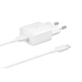 Samsung EP-T1510XWEGEU chargeur d'appareils mobiles Universel Blanc Secteur Charge rapide Intérieure