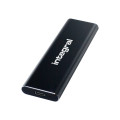 Integral INSSD4TPORT3.2SLIMX lecteur à circuits intégrés externe Technologie Thunderbolt 4 To USB Type-C 3.2 Gen 2 (3.1 Gen 