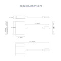 StarTech.com Adaptateur USB C vers HDMI VGA avec Sortie Audio 3,5 - Adaptateur Multiport USB C - Adaptateur USB Type-C, 4K 60Hz