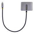 StarTech.com Adaptateur USB C vers HDMI VGA avec Sortie Audio 3,5 - Adaptateur Multiport USB C - Adaptateur USB Type-C, 4K 60Hz