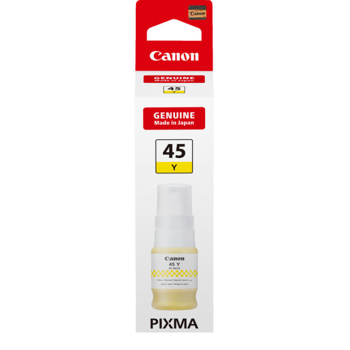 Canon GI-45Y cartouche d'encre 1 pièce(s) Original Jaune