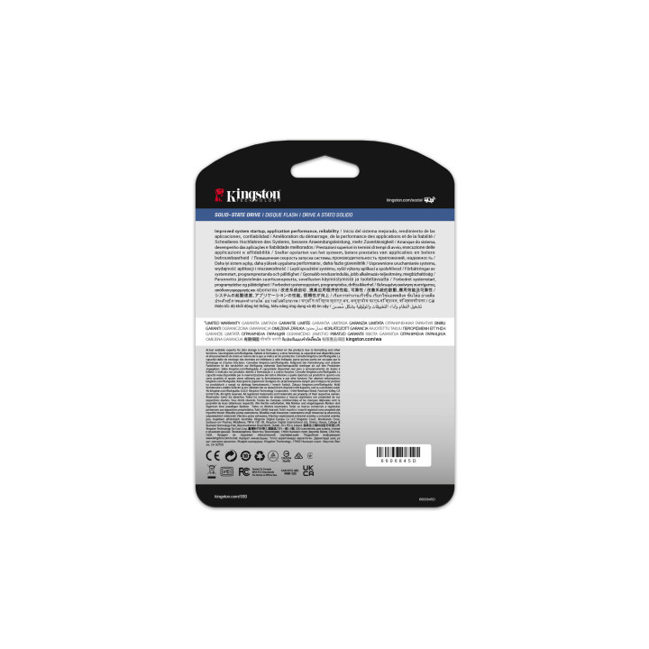 Kingston Technology SSD SATA Enterprise DC600M (usage mixte) 2,5” de 960 Go