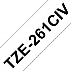 Brother TZE-261CIV ruban d'étiquette TZ