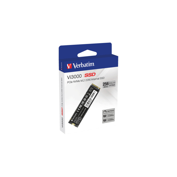 Verbatim Vi3000 M.2 256 Go PCI Express 3.0 NVMe