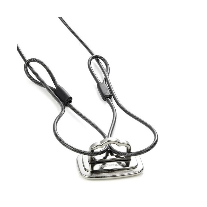 StarTech.com Fente de verrouillage de sécurité pour ordinateur portable en acier - Large
