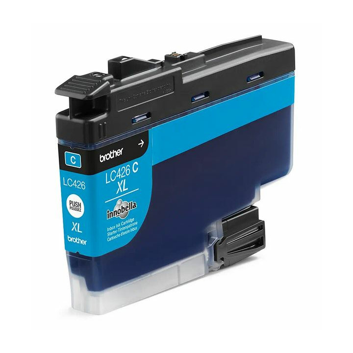 Brother LC426XLC - Cartouche d'encre XL transparente et durable - cyan