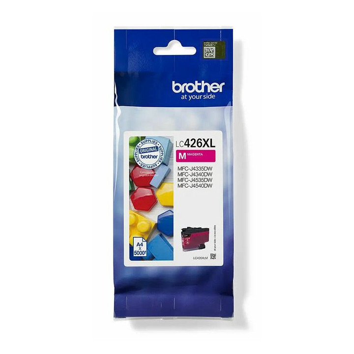 Brother LC426XLM - Cartouche d'encre XL transparente et durable - magenta