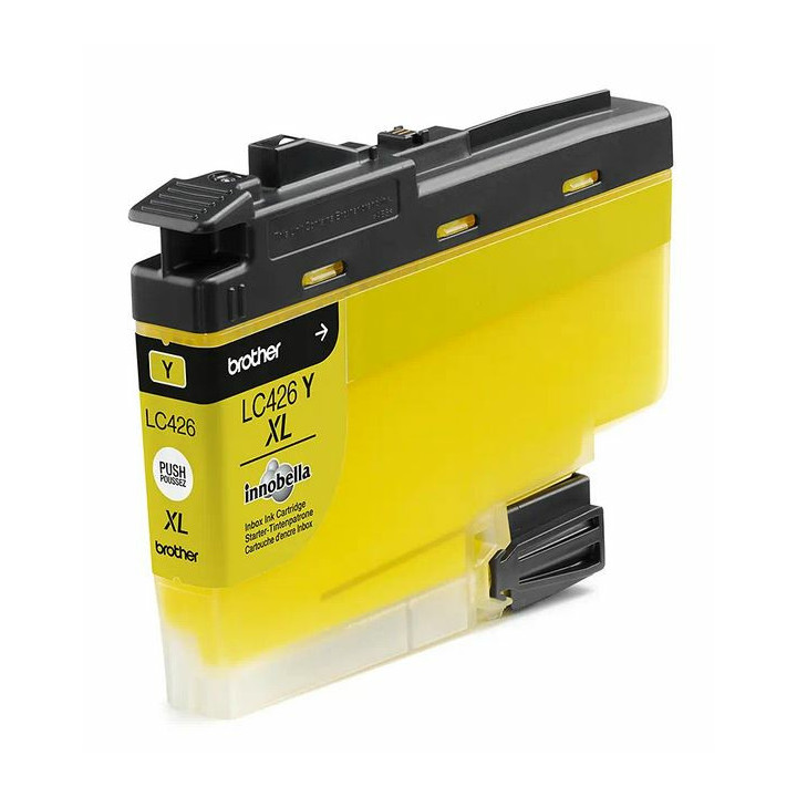 Brother LC426XLY - Cartouche d'encre XL transparente et durable - jaune